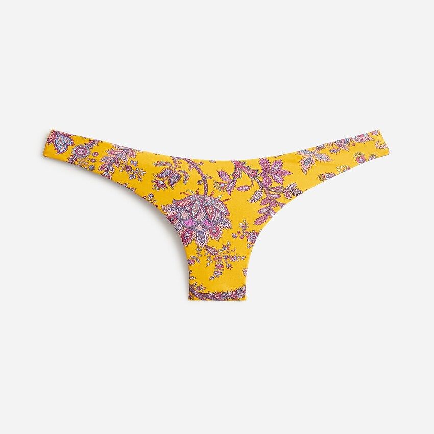 Hipster bikini bottom in Ratti® golden paisley | J.Crew US