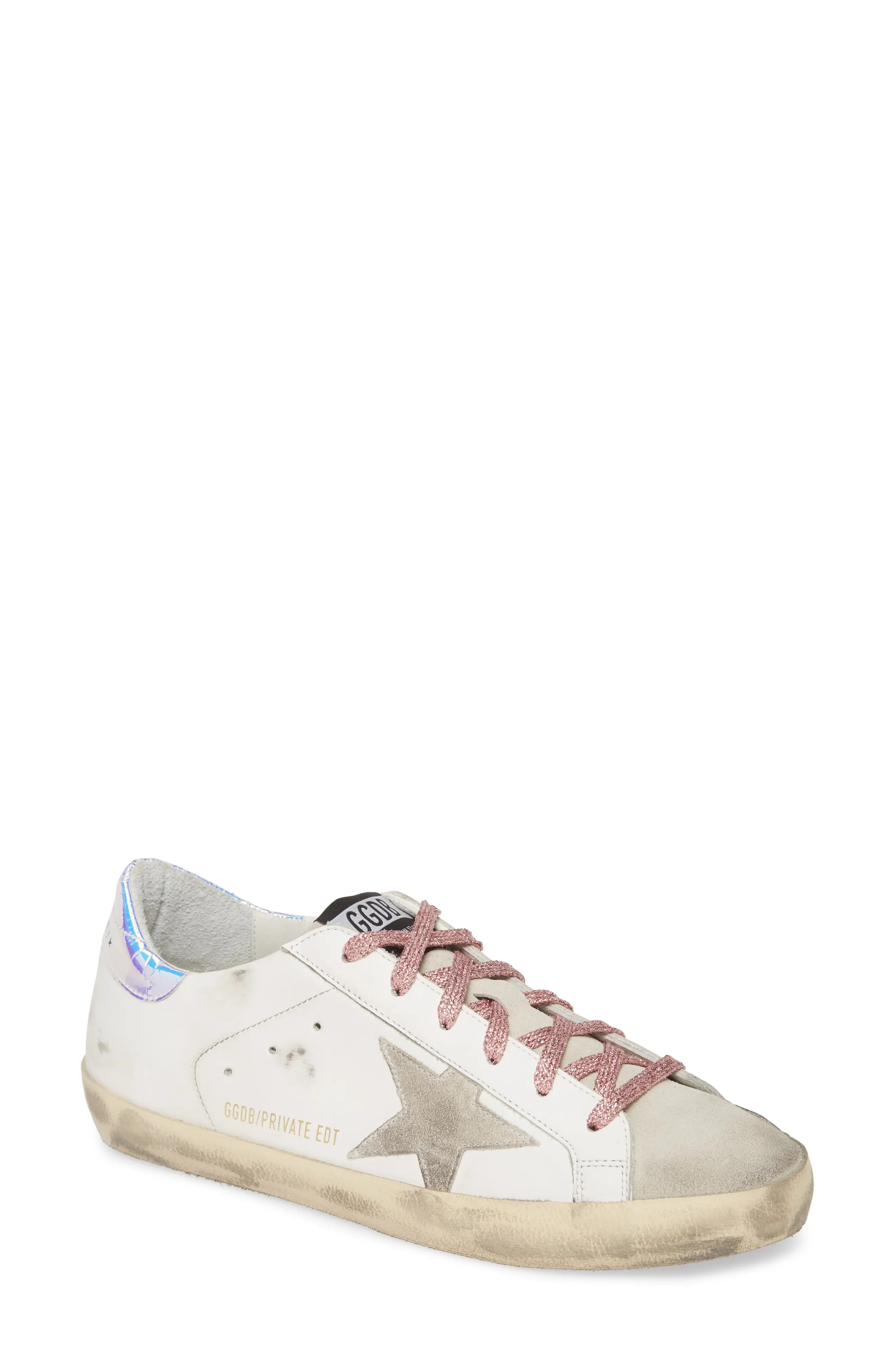 Women's Golden Goose Superstar Sneaker, Size 8US / 38EU - White (Nordstrom Exclusive) | Nordstrom