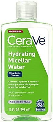 CeraVe Micellar Water | New & Improved Formula | Hydrating Facial Cleanser & Eye Makeup Remover |... | Amazon (US)