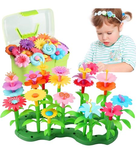 Little girl gift, flower building toy, 3 year old gift

#LTKkids #LTKSeasonal #LTKfamily