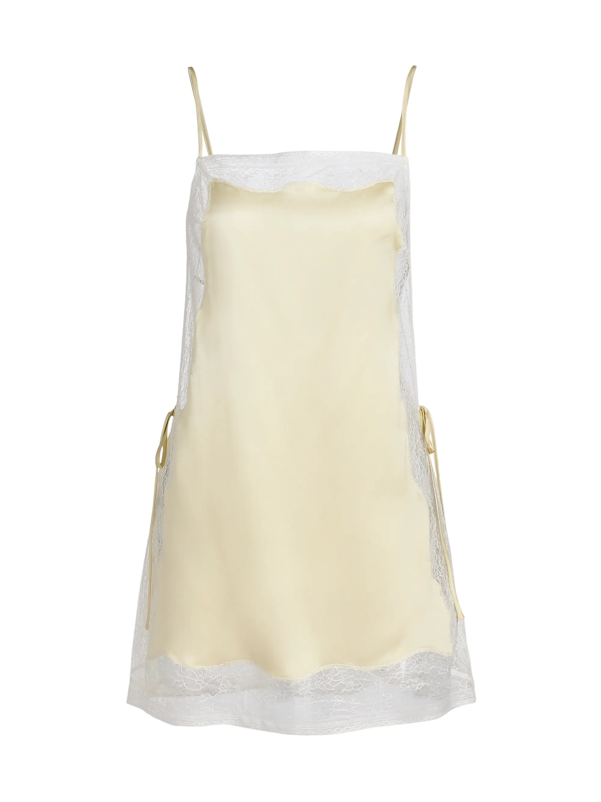 Kiki de Montparnasse Tiered Silk Apron | Saks Fifth Avenue | Saks Fifth Avenue