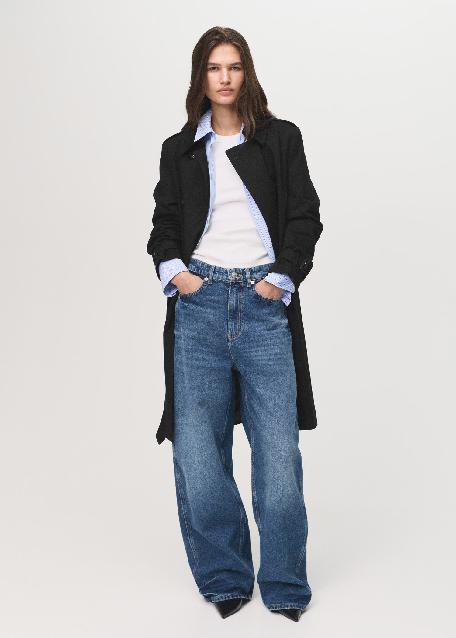 Classic trench coat with belt - Women | MANGO USA | Mango (US/MX/AU)