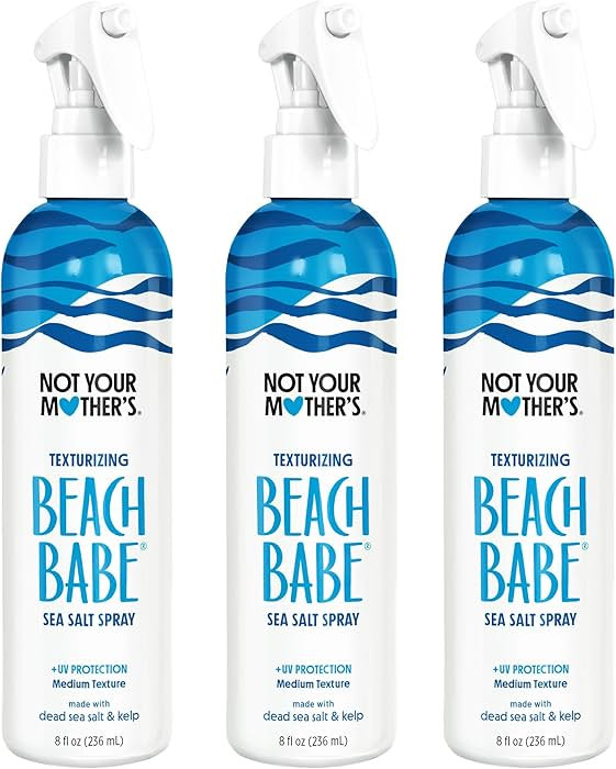 Not Your Mother's Beach Babe Sea Salt Spray (3-Pack) - 8 fl oz - Texturizing Spray for Tousled Ha... | Amazon (US)