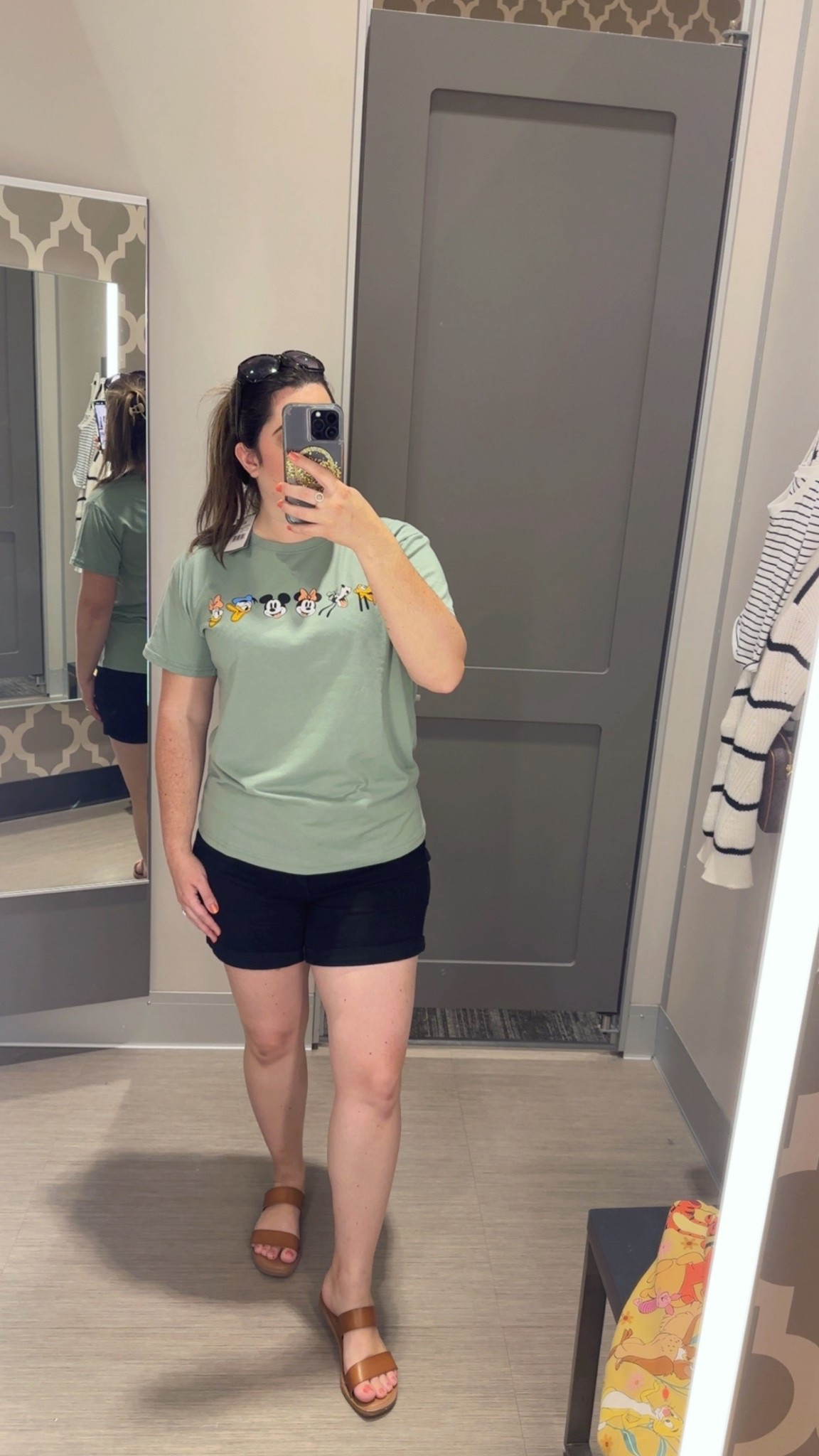 Disney Target Find! I loved this shirt the second I saw it. I knew I needed it for my next Disney trip. Looks good with black shorts and will wear well with my go to jeans. 

Women’s Mikey and Friends Short Sleeve Graphic T-Shirt

Color: Green
Size: XL (I did size up in this shirt and feel is runs small compared to other shirts from Target in the Disney Brand) 
Height: 5’ 4” 

Disney | Disney Bounding | Disney Outfit Ideas | Disney Adult | Disney Adults | Fall Disney Outfit | Midsize | Midsize Mom | Midsize Women’s Outfit Idea | Gift Guide | Vacay Outfit Idea | Vacation Outfit 

** This would make a great gift for any Disney lover in your life this holiday season! 

#LTKGiftGuide #LTKTravel #LTKMidsize