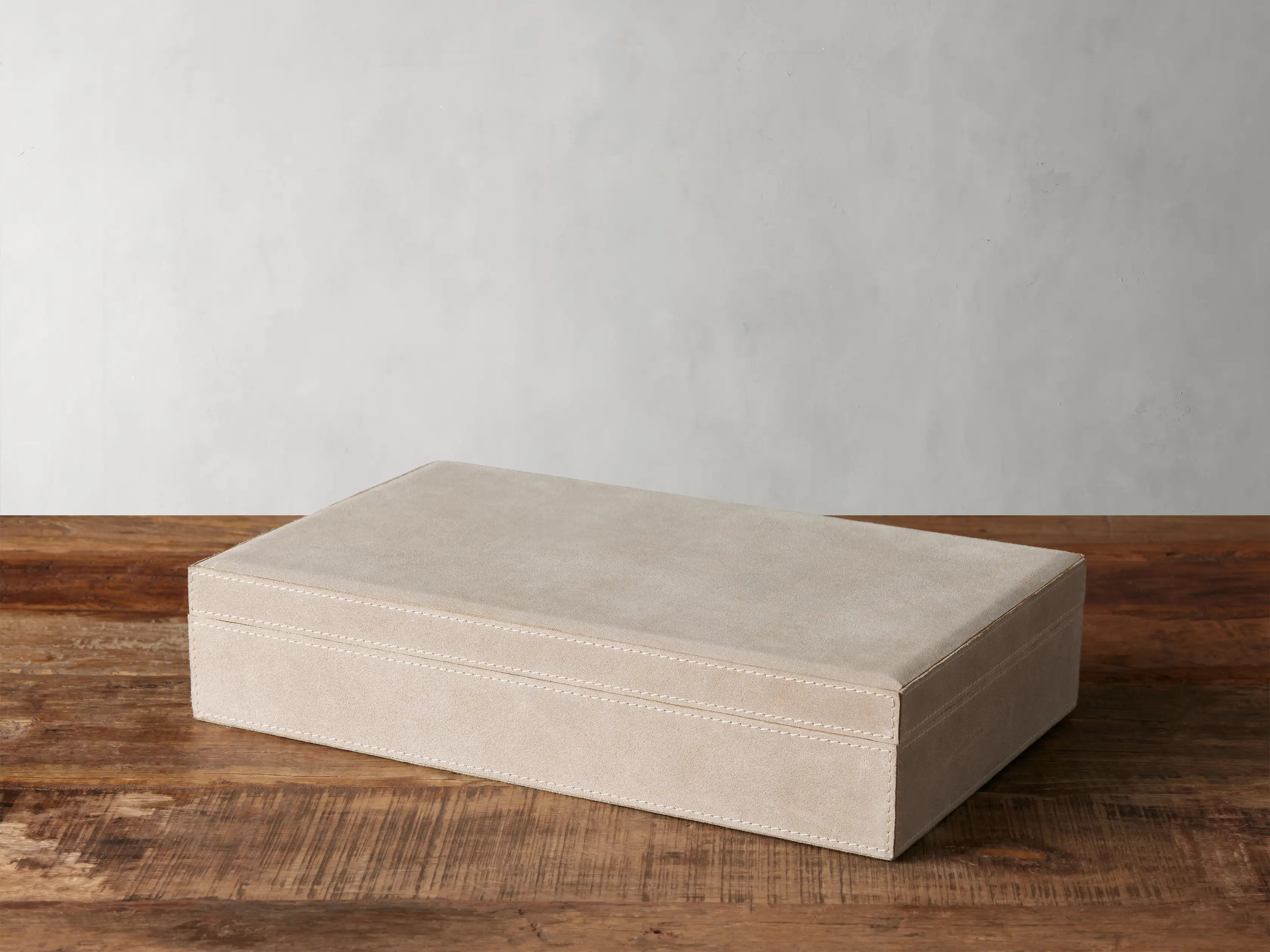 Meline Suede Box | Arhaus
