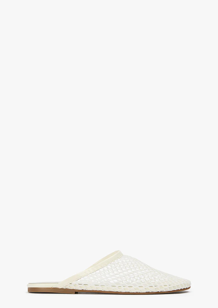 Minaj White Mesh/Patent | Tony Bianco US