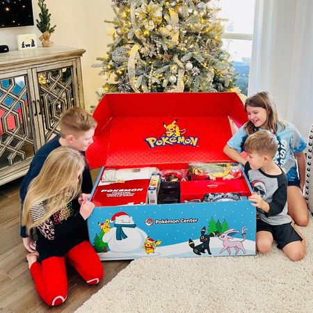 New Pokémon merchandise is here including trading cards, games, and fashion finds! A gift from Pokémon is sure to bring a smile to any fan’s face! We love the Pokémon holiday decorations! #PokemonHoliday ad

#LTKkids #LTKfamily #LTKGiftGuide