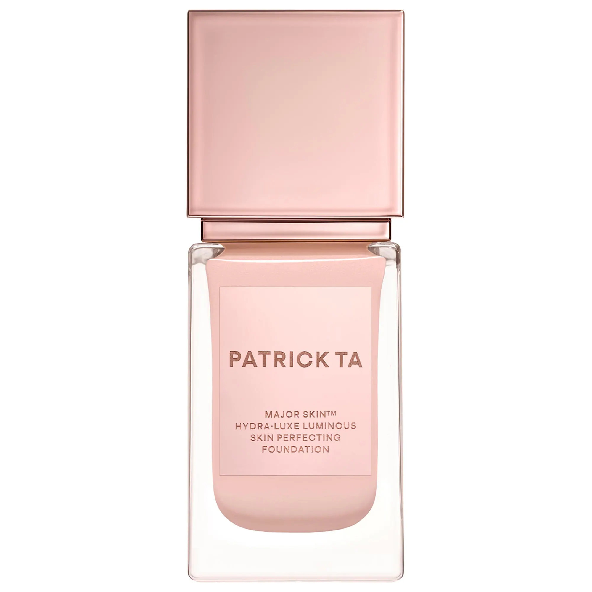 PATRICK TA Major Skin Hydra-Luxe Luminous Skin Perfecting Foundation For Natural Glow 3 Rosy Neutral 1 oz / 30 mL | Sephora (US)