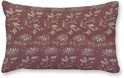 By Unbranded Terracotta, Floral, Botanical Flower Print Lumbar Pillowcase 12×20 inch Couch Pillo... | Amazon (US)