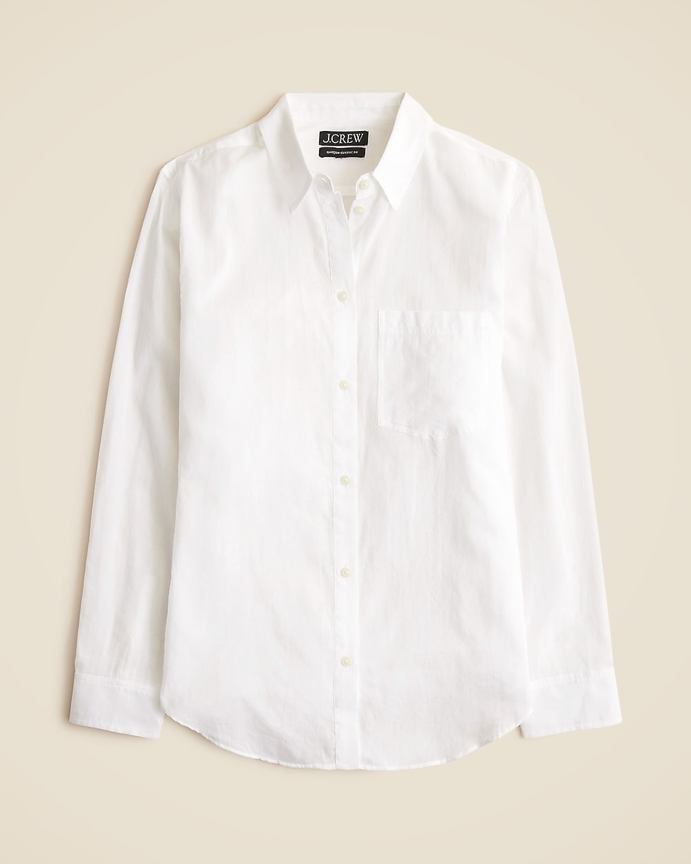 Garçon classic shirt in cotton voile | J. Crew US