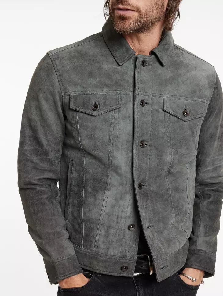 ANDREW TRUCKER JACKET | John Varvatos Dynamic