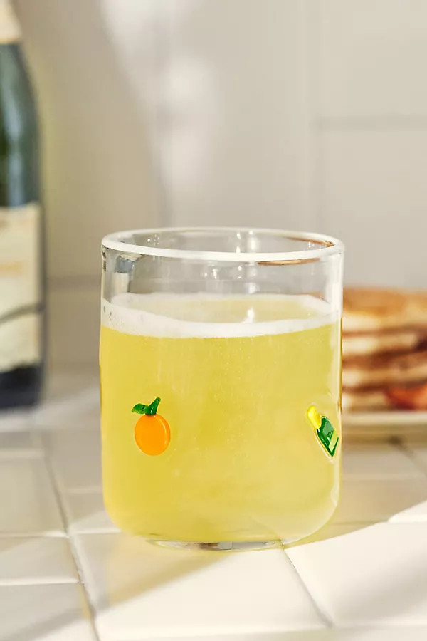 Food & Drink Icon Juice Glass | Anthropologie (US)