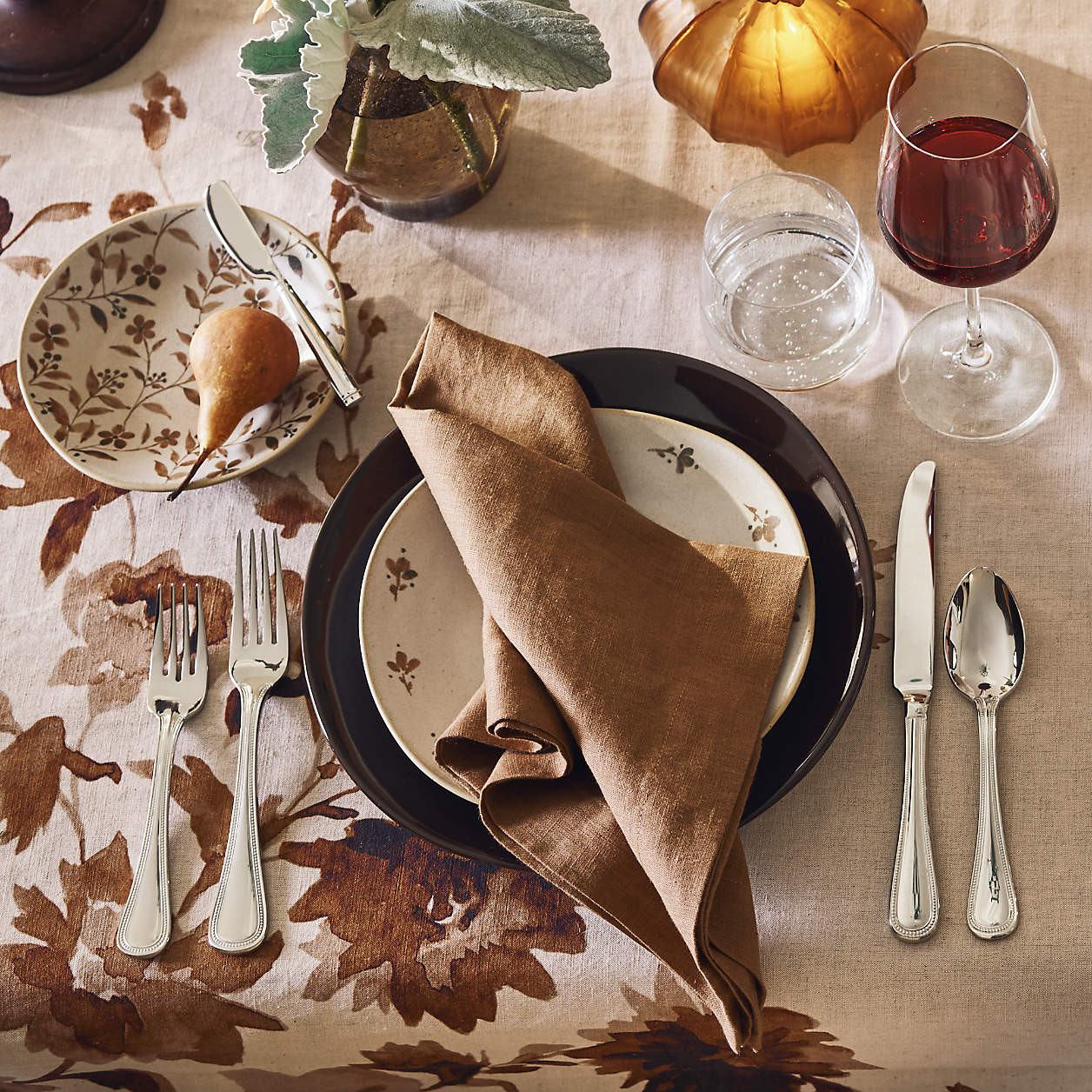 Marin Botanical Natural Appetizer Plate + Reviews | Crate & Barrel | Crate & Barrel