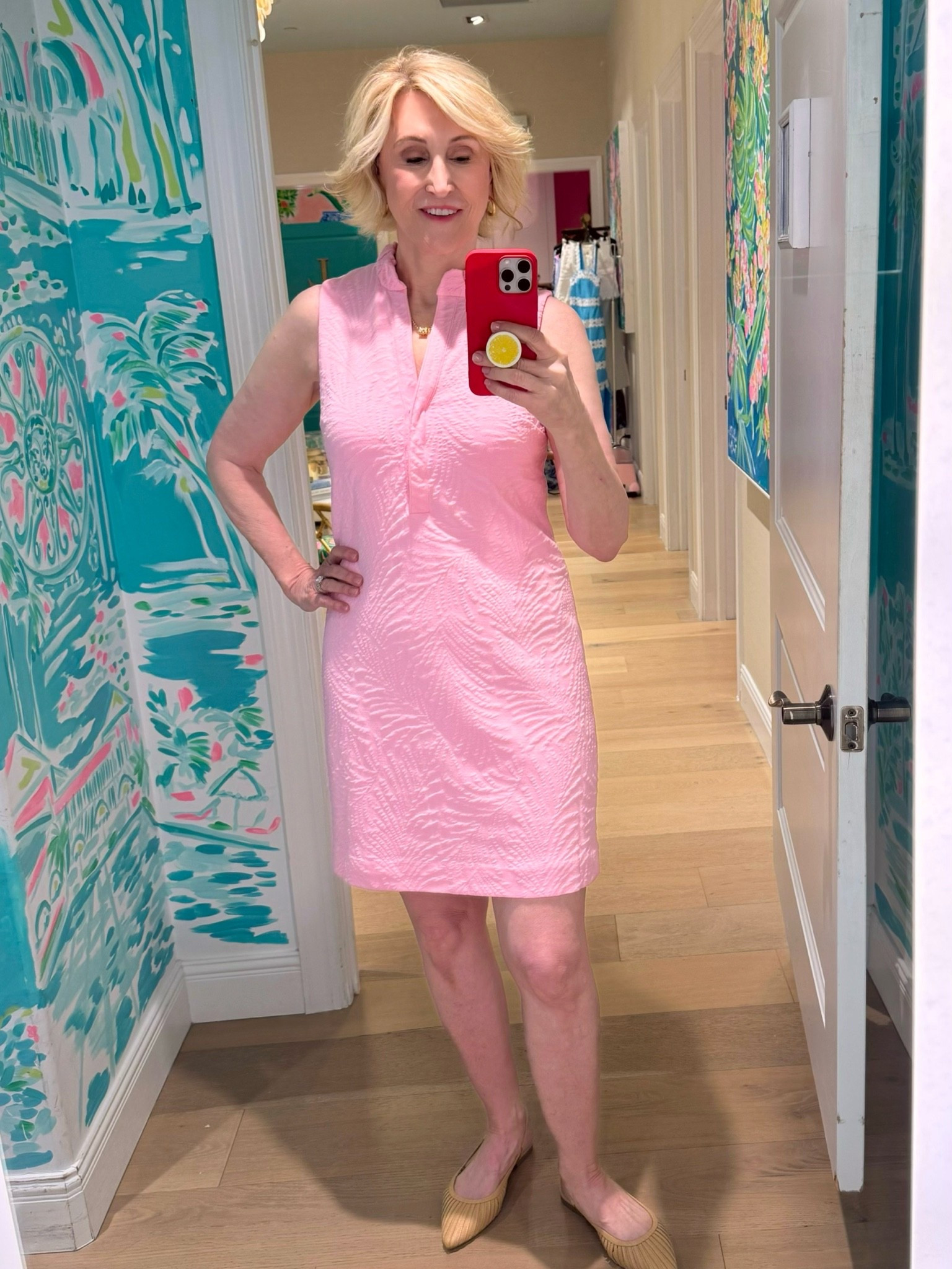There’s just something about a pink dress that instantly puts me in a good mood 💕 This sleeveless number from Lilly Pulitzer feels so fun, feminine, and perfect for warm sunny days. The kind of outfit you throw on and immediately feel a little more confident and put together ✨

#LTKootd #LTKSeasonal #LTKOver40