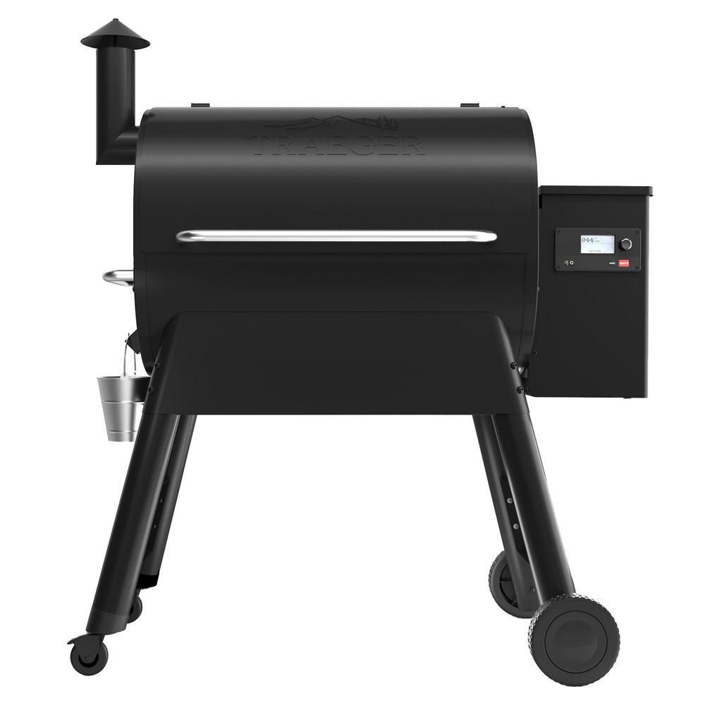 Traeger Pro 780 Wifi Pellet Grill and Smoker in Black-TFB78GLE - The Home Depot | The Home Depot