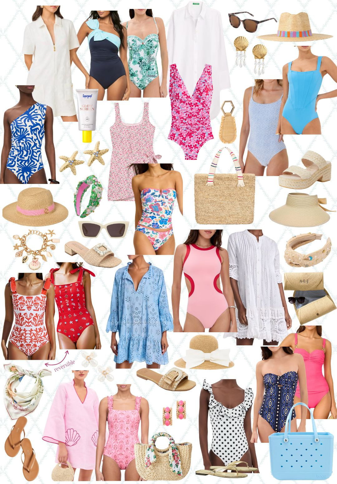 One piece swimsuit favorites for spring, including cover ups and accessories! More on DoSayGive.com  

 #LTKootd #LTKSeasonal #LTKSaleAlert