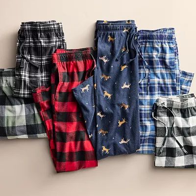 Men's Sonoma Goods For Life® Flannel Pajama Pants | Kohl's