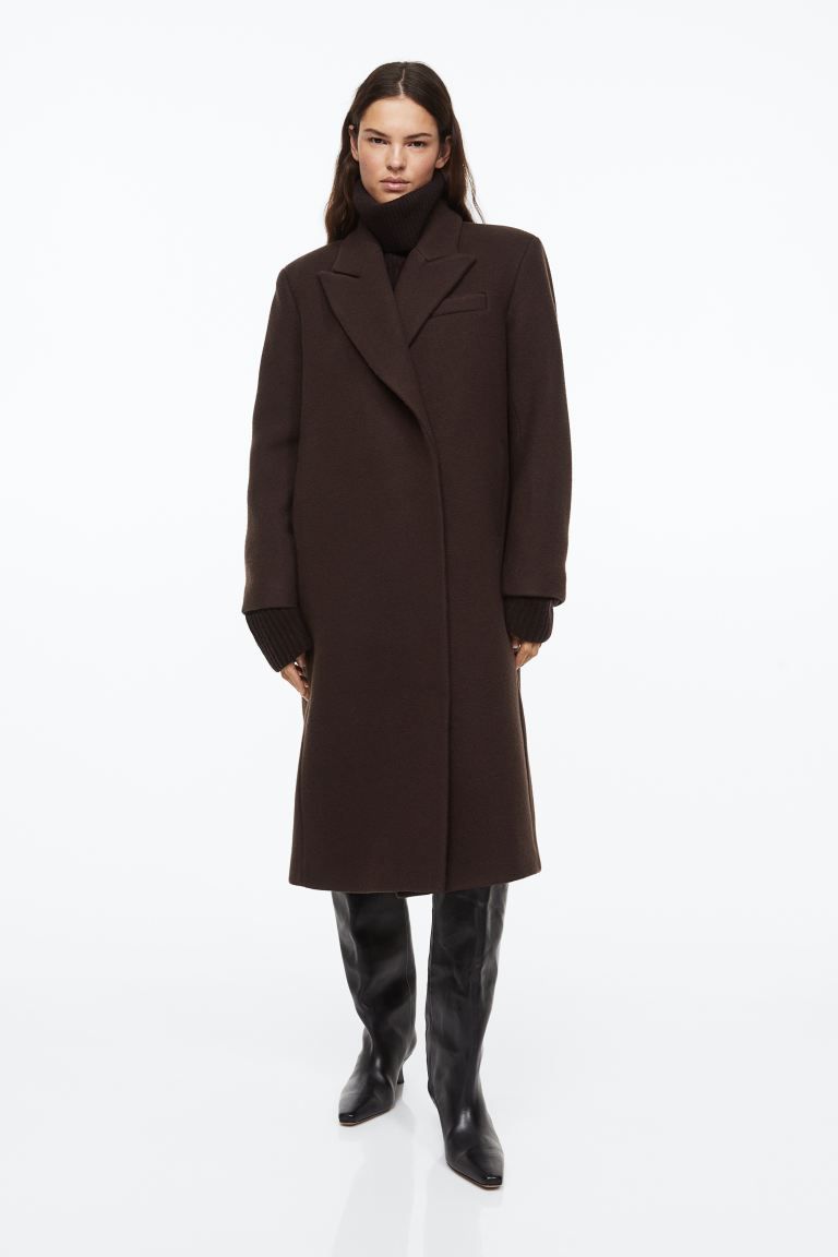 Wool-blend coat | H&M (UK, MY, IN, SG, PH, TW, HK)