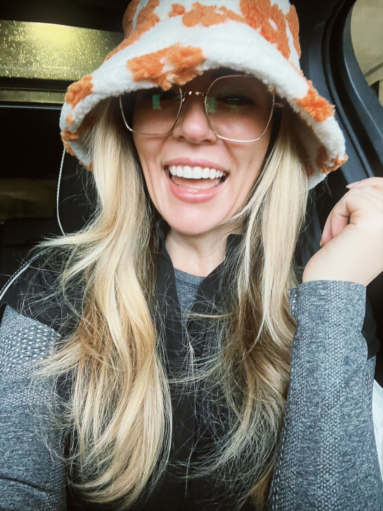 BP. Print Faux Fur Bucket Hat curated on LTK