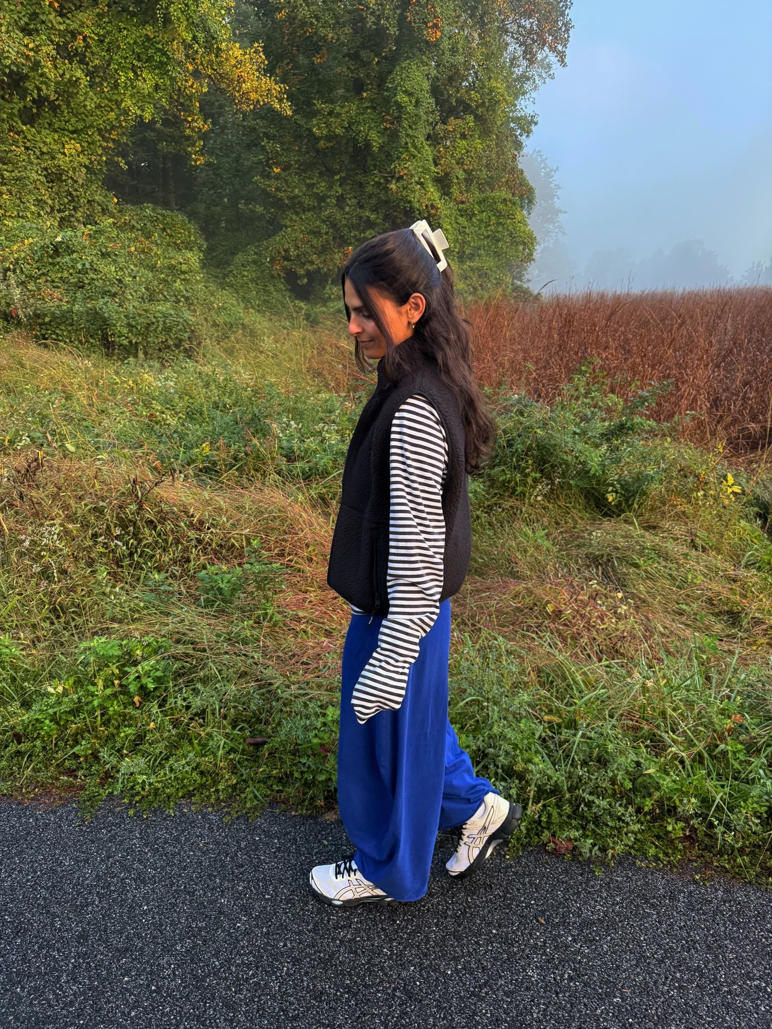 Morning walk outfit! Wearing size small in vest & extra small in top + pants

#LTKootd #LTKActive #LTKSeasonal