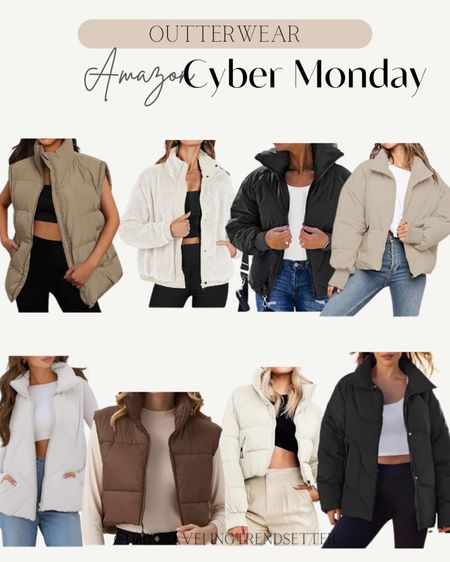 Amazon cyber Monday sales on our wear for women, women’s fashion, gift guide, winter, seasonal, holiday, jackets, vest, puffer, jacket, puffer vest

#LTKSeasonal #LTKCyberWeek #LTKGiftGuide
