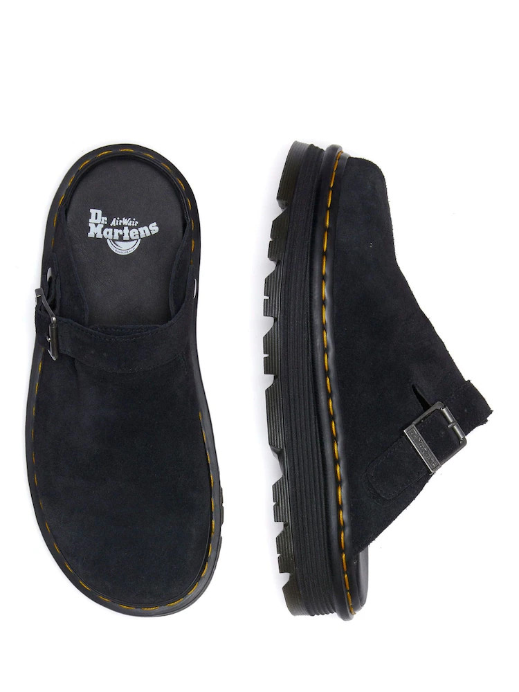 Schwarz - Dr. Martens ZebZag Wildleder-Slipper | Next EU