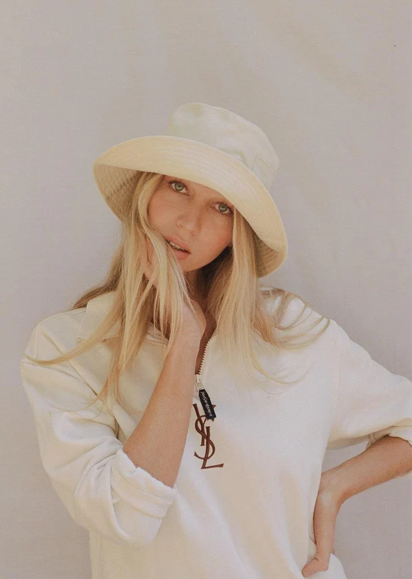 Wave Bucket Hat - Beige | The Beach People (AU)