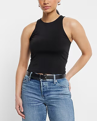 Body Contour High Compression Halter Neck Bodysuit | Express