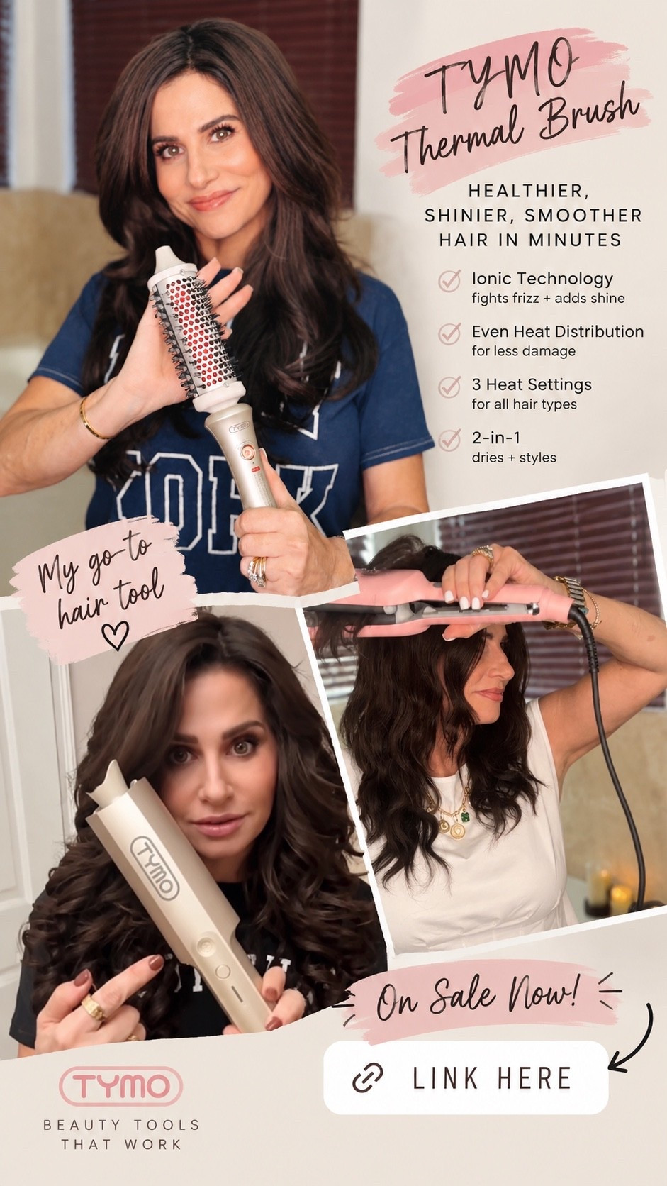 My favorite hair tools for different reasons . One smooths , the other gives beach waves and last my favorite for curls ! On Sale

#LTKOver40 #LTKSaleAlert #LTKBeauty