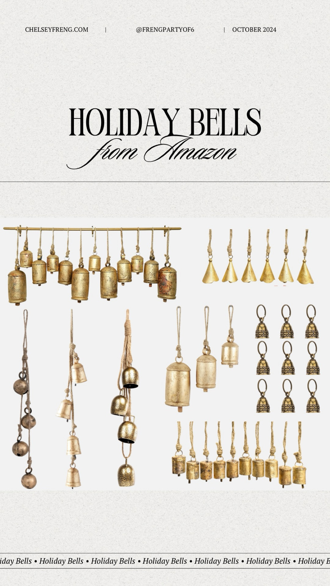 Holiday bells from Amazon!

#LTKHoliday #LTKFindsUnder50 #LTKHome