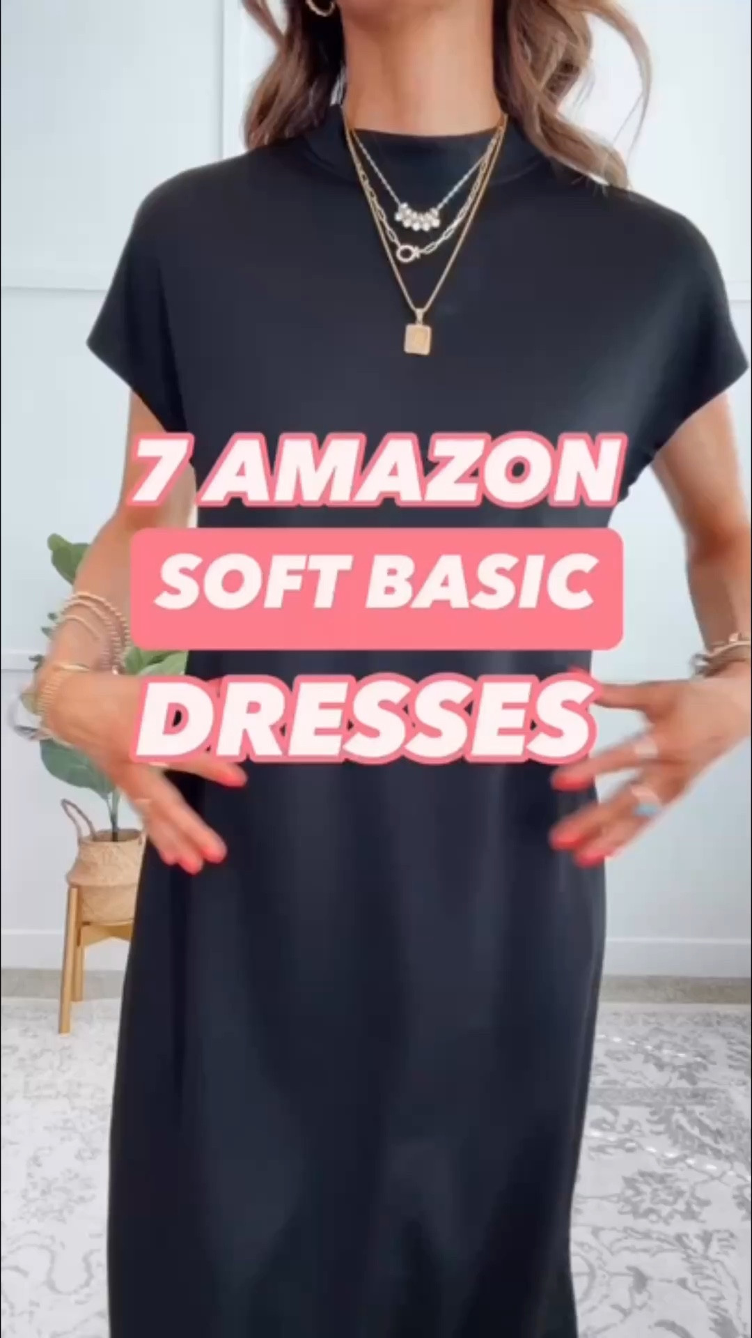 Soft Basic Dress | Casual | vacation Dress | Date Night | Midi Dress 

#LTKSeasonal #LTKootd #LTKmomlife