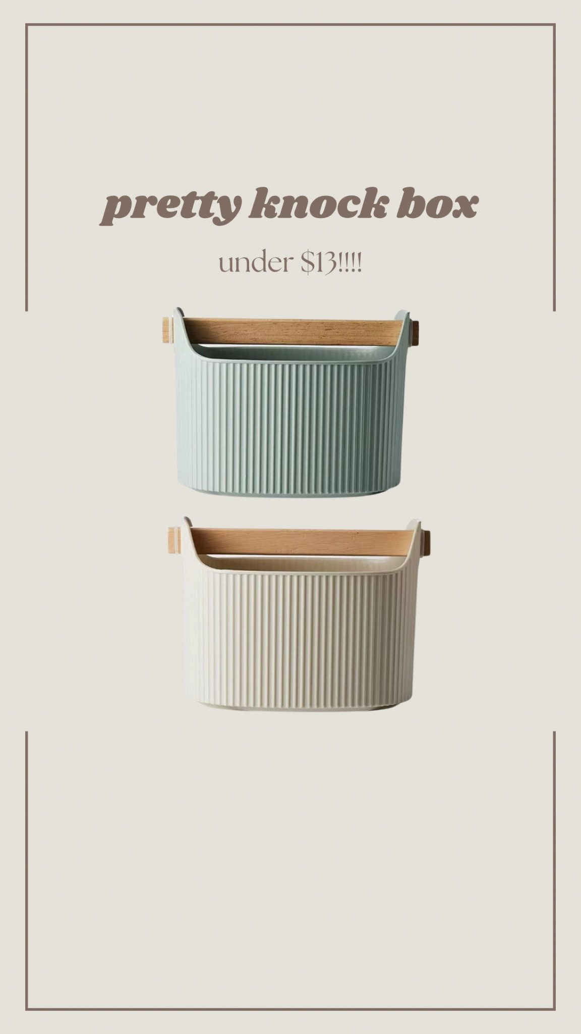 Espresso knock box

#LTKMostLoved #LTKFindsUnder100 #LTKHome