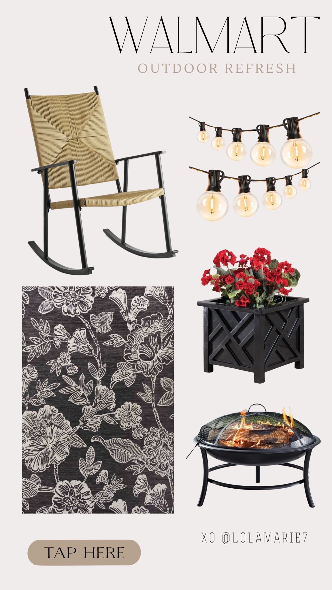 Walmart Outdoor Refresh all under $100 ☀️

#walmartfinds #affordablehome #patio #deck #firepit

#LTKSpringSale #LTKFindsUnder100 #LTKSeasonal