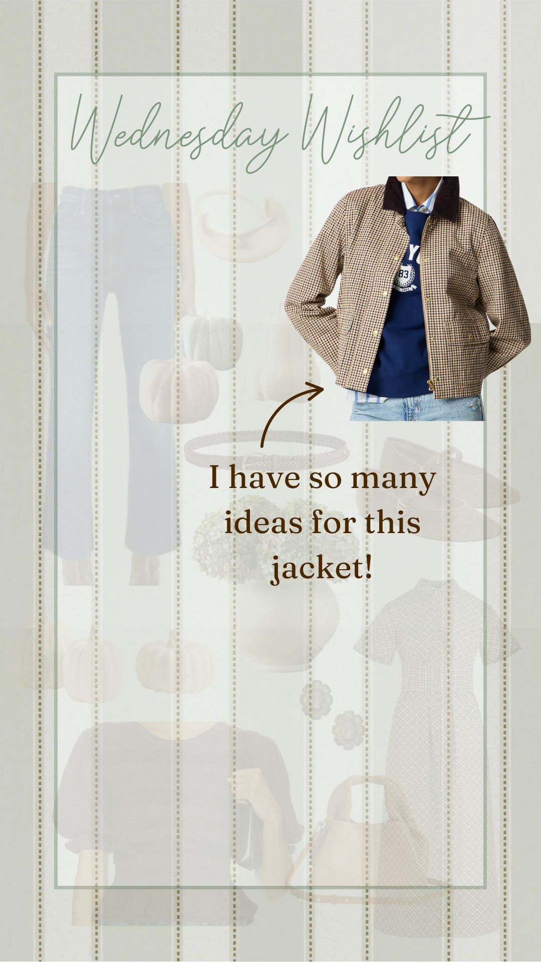 This jacket is to die for!! Would be so cute to dress up or dress down!




Jacket
fall fashion
fashion 

 #LTKSeasonal #LTKStyleTip #LTKWorkwear