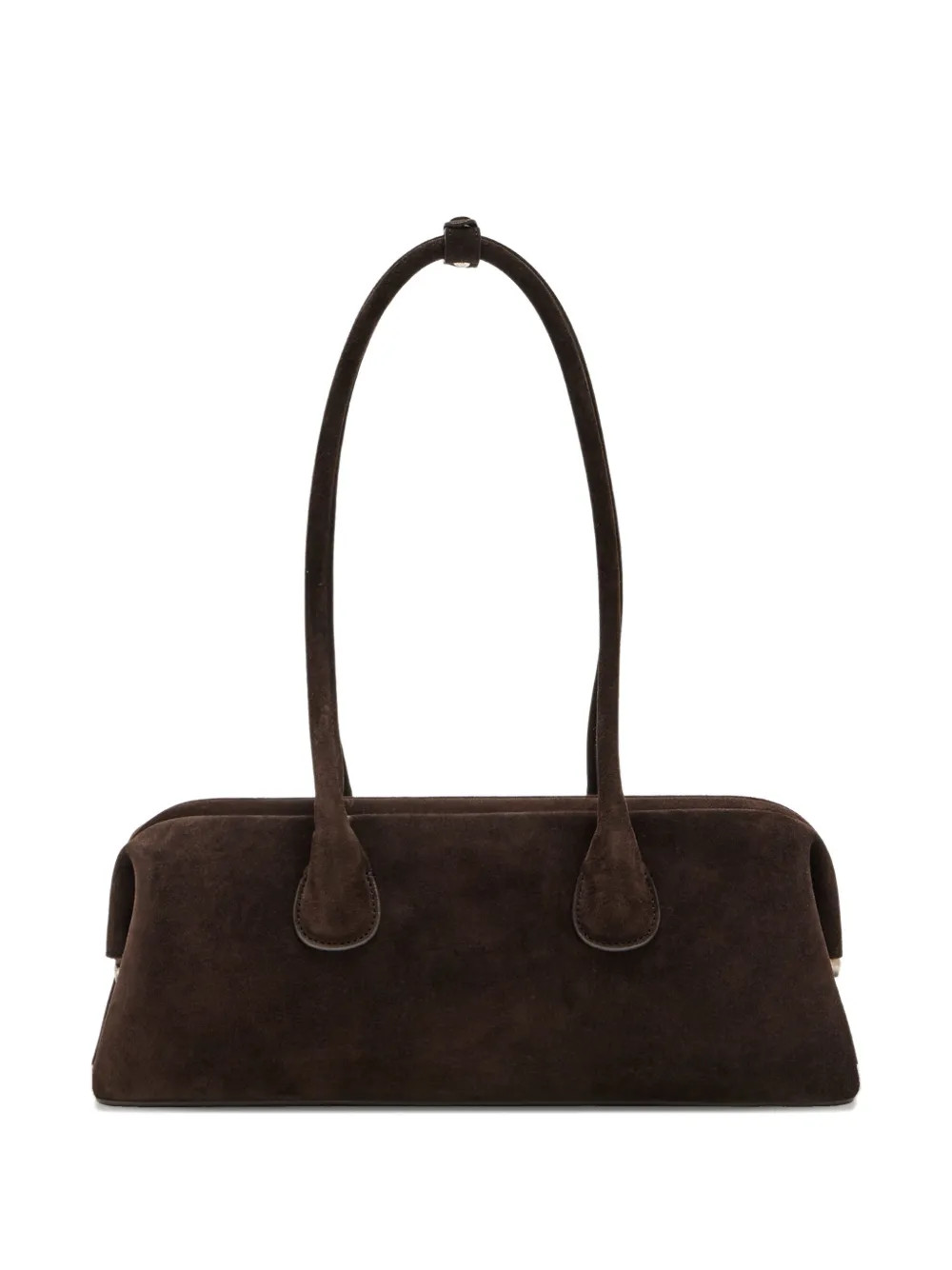 suede top-handle shoulder bag | Farfetch Global