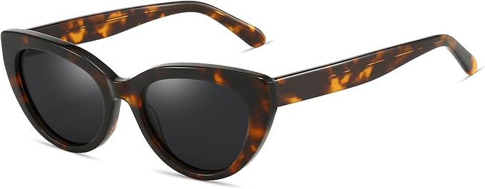 ZENOTTIC Trendy Polarized Women Sunglasses: Retro Cateye Shades for Ladies - Sun Glasses with UV4... | Amazon (US)