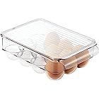 iDesign Fridge/Freeze Binz Egg Holder, Small Storage Box for Twelve Eggs, Made from BPA-Free Plas... | Amazon (UK)