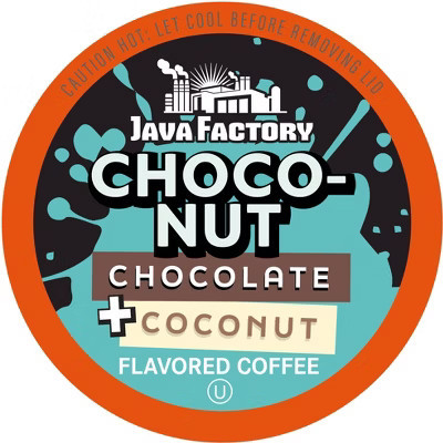 Java Factory Flavored Coffee Pods,Keurig 2.0,Choconut -Chocolate & Coconut,80 Ct | Target