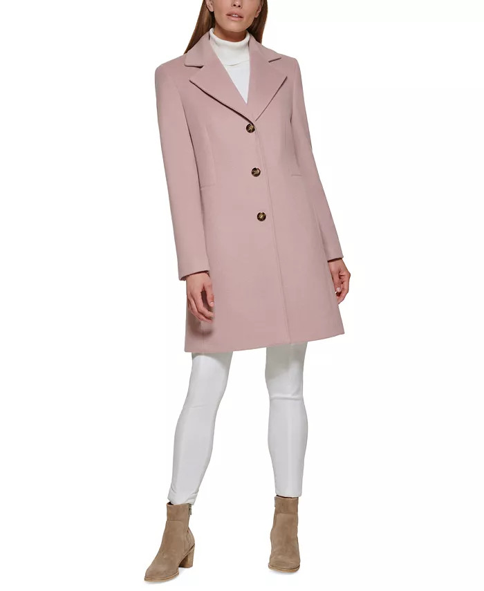 Calvin Klein
          
        
  
      
          Women's Single-Breasted Coat | Macys (US)