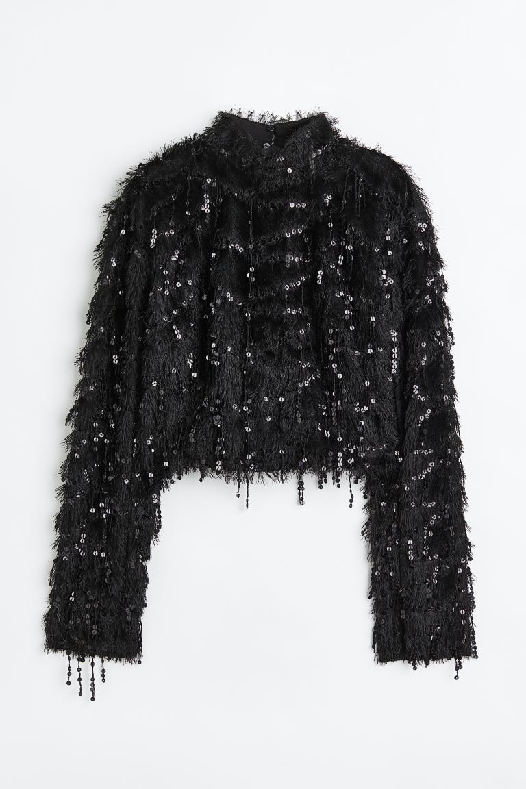 Sequined Crop Top | H&M (US, CA, MX)