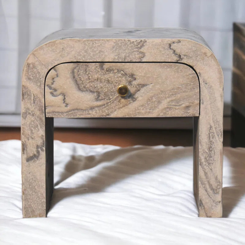 Orren Ellis Mahlikka Solid Wood Nightstand | Wayfair | Wayfair North America