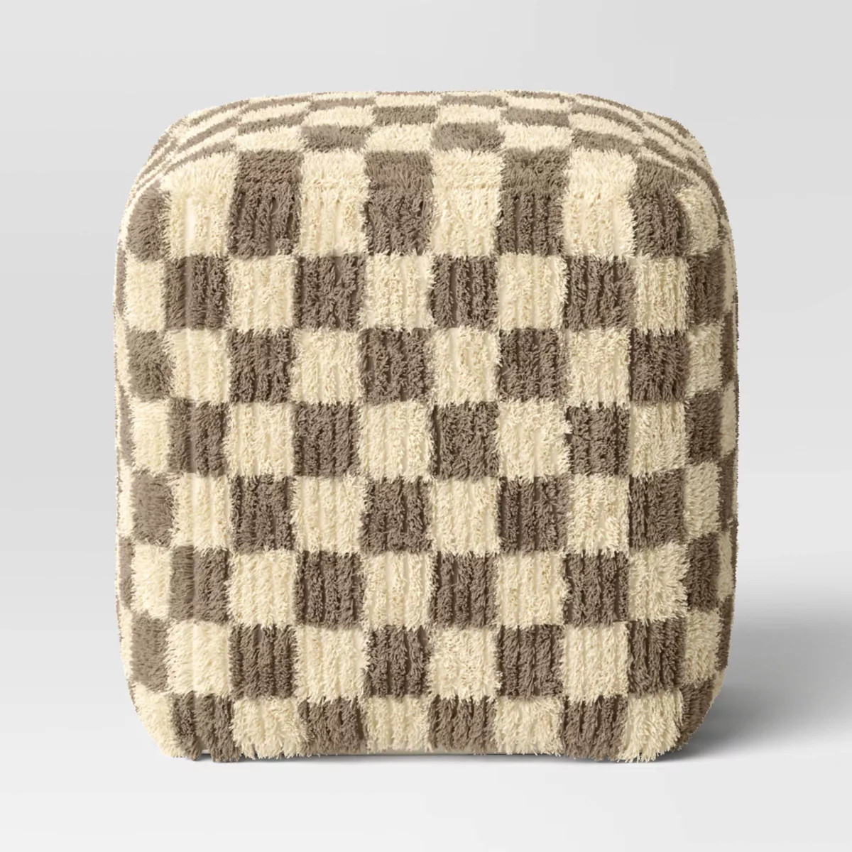 Upholstered square pouf ottoman | Target