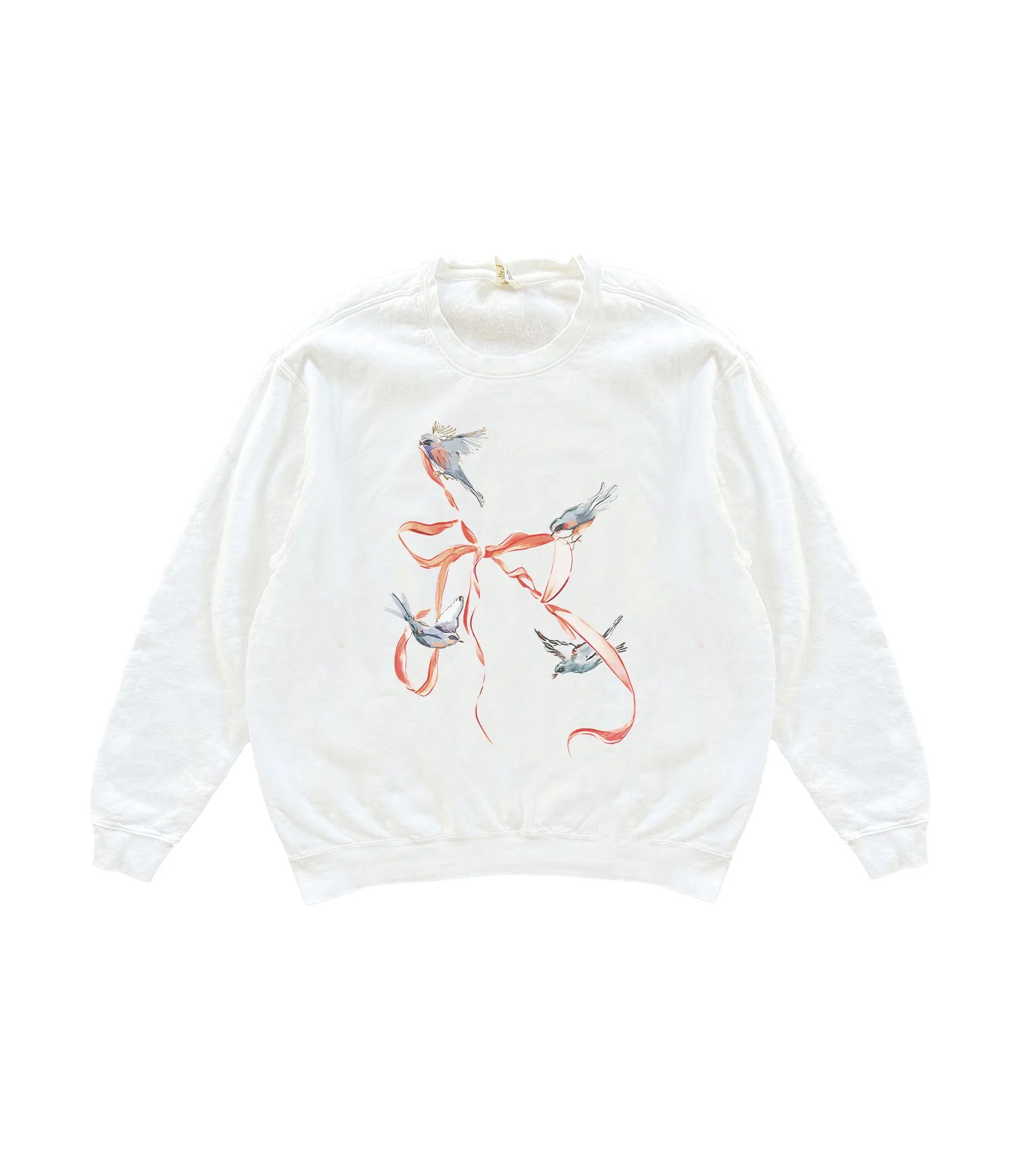 Birds And Bows Lightweight Crewneck | Shop Kristin Jones