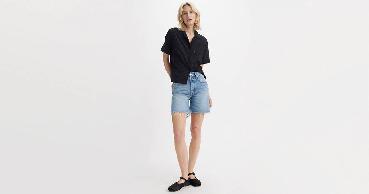 501® Original Fit Mid-thigh Lightweight Women's Shorts | Levi's US
