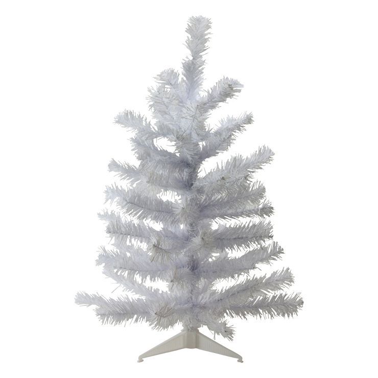 Northlight 2' Unlit Artificial Christmas Tree White Balsam Mini Pine | Target
