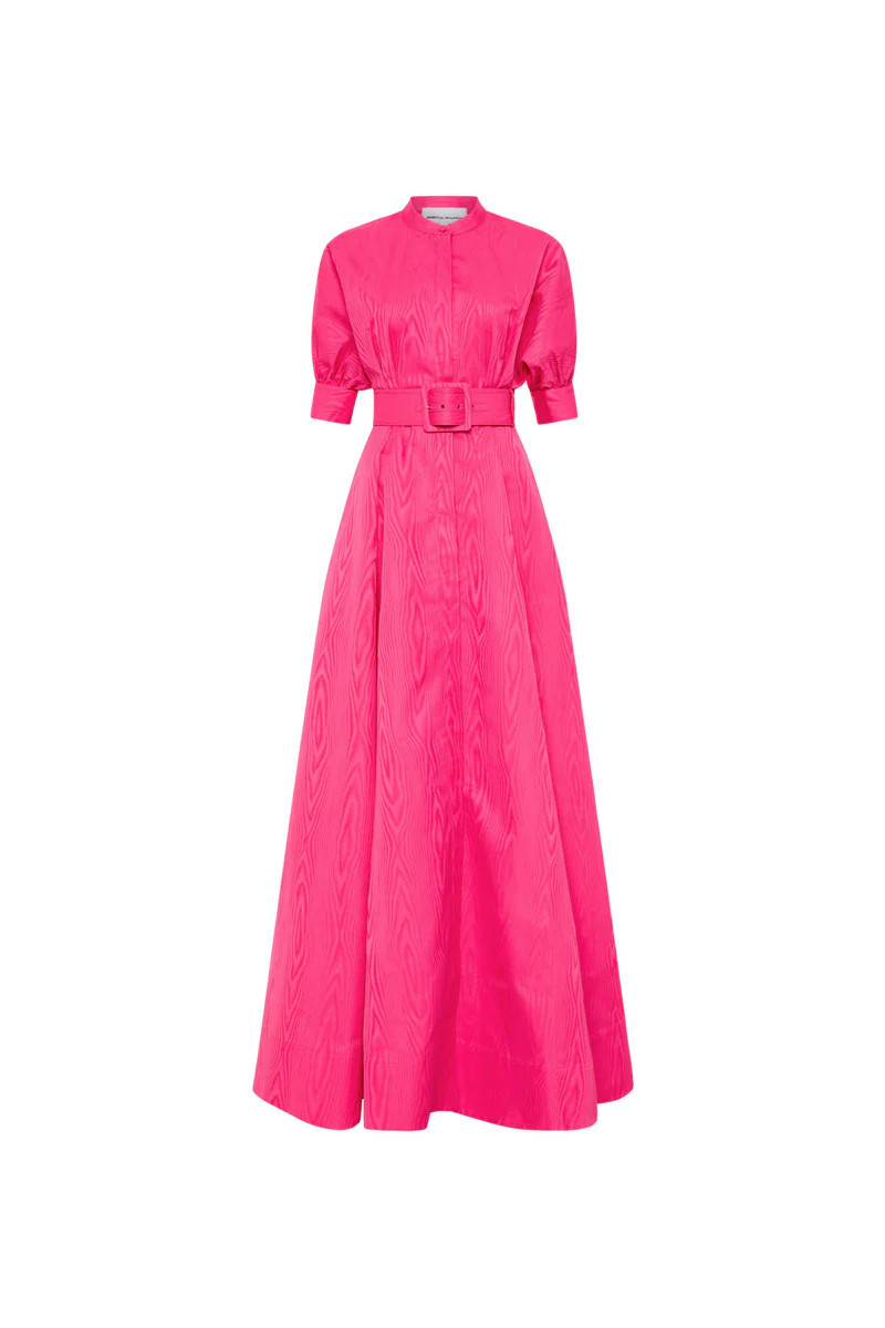 Rebecca Vallance - Lyla Button Gown Hot Pink | Rebecca Vallance (Global)