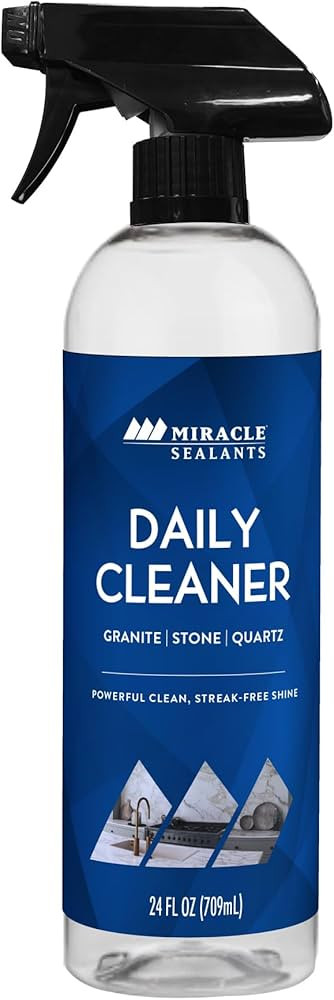 Miracle Sealants Daily Cleaner for Granite, Quartz, Marble, Quartzite, Countertops pH Neutral, 24... | Amazon (US)