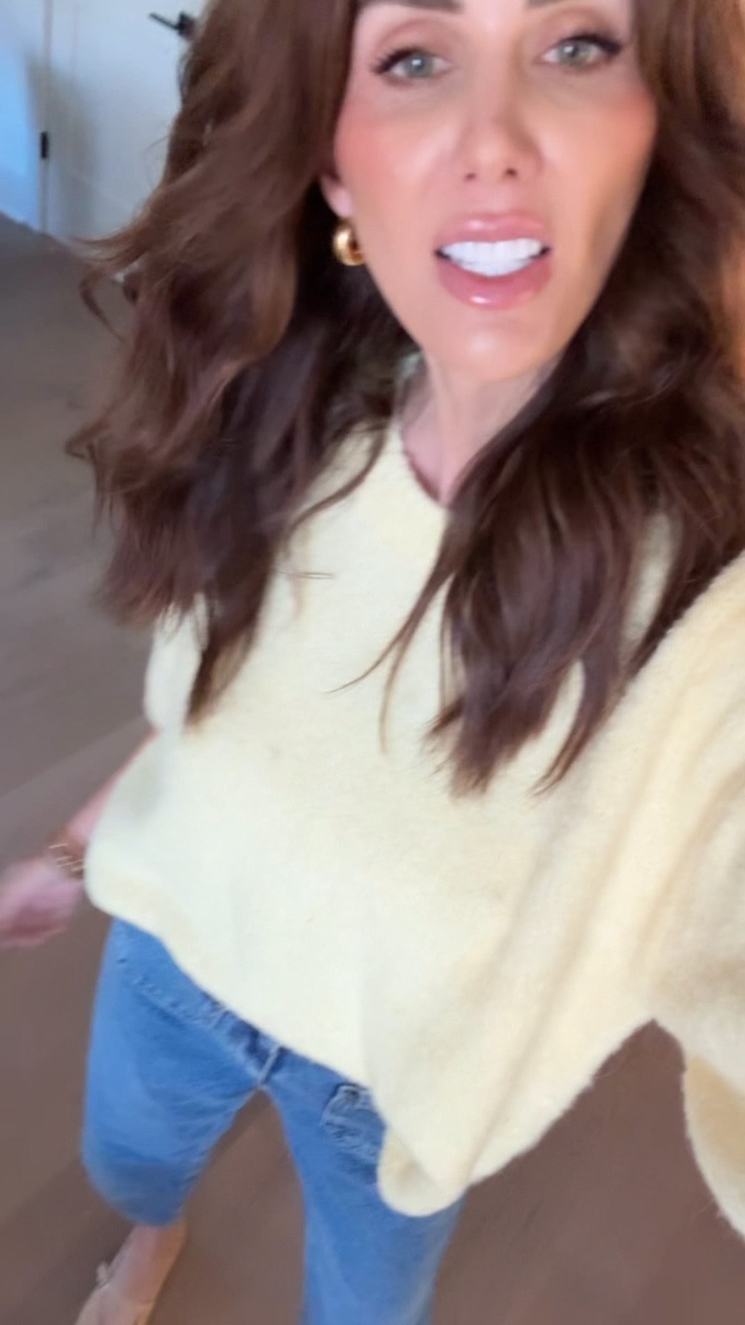 butter yellow + the vital target jeans 