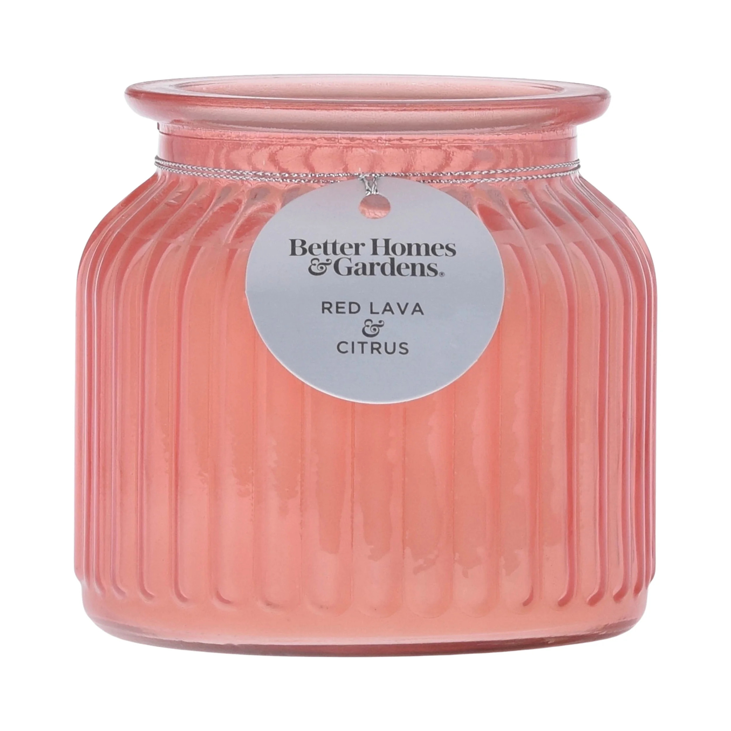 Better Homes & Gardens 16.5oz Red Lava Citrus Scented 2 Wick Pagoda Jar Candle | Walmart (US)