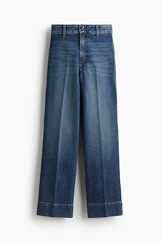 H & M - Wide High Jeans - Blue | H&M (AU)